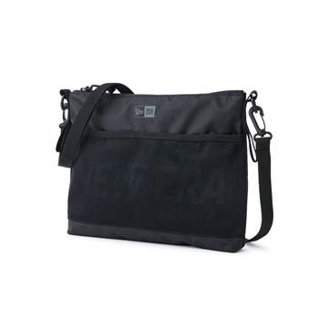NEW ERA(ニューエラ) サコッシュ 2.5L NEW ERAロゴ(ブラック-フリー)