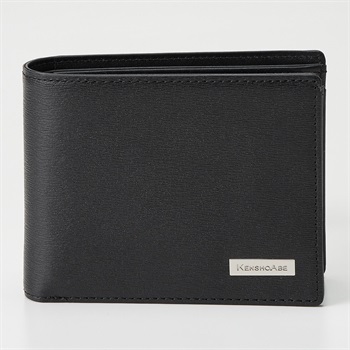 KENSHO ABE HOMME(ケンショウ・アベ･オム) リファイン 2つ折り財布 メンズ(クロ-フリー)