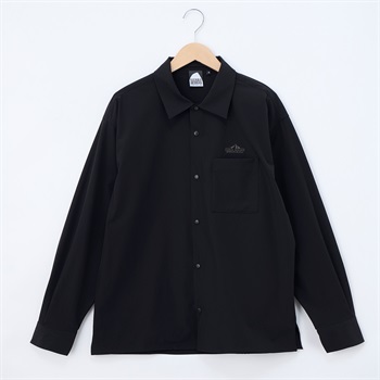 SIERRA DESIGNS(シエラデザインズ) ロングスリーブシャツ(クロ-M)
