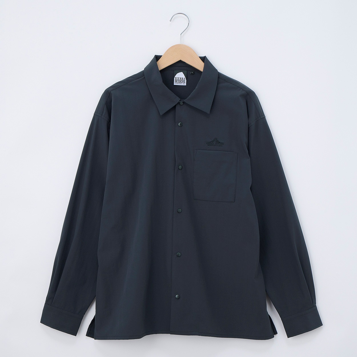 SIERRA DESIGNS(シエラデザインズ) ロングスリーブシャツ(チャコ－ルグレ－-L)