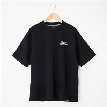 SIERRA DESIGNS(シエラデザインズ)  バックプリントロゴTシャツ(クロ-M)