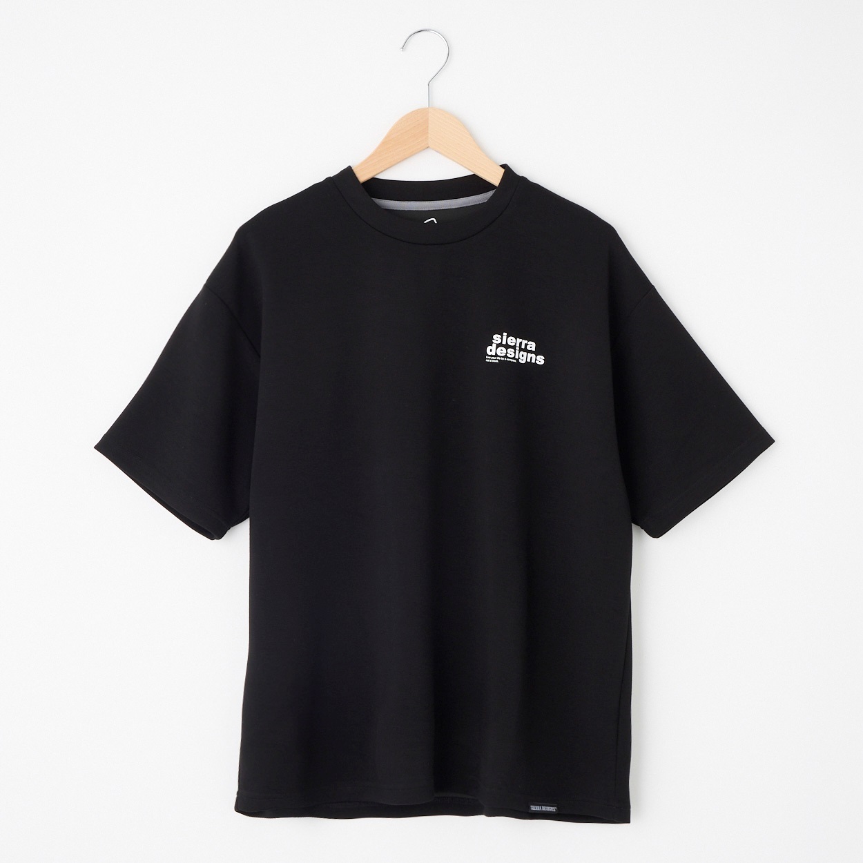 SIERRA DESIGNS(シエラデザインズ)  バックプリントロゴTシャツ(クロ-LL)