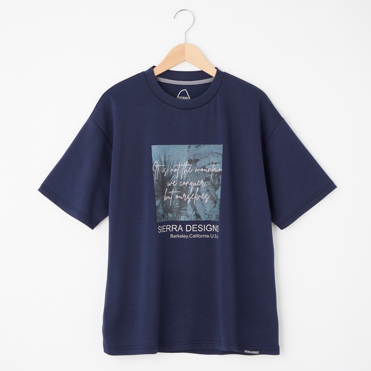 SIERRA DESIGNS(シエラデザインズ)  フロントプリントTシャツ ボタニカル(コイアオ-LL)