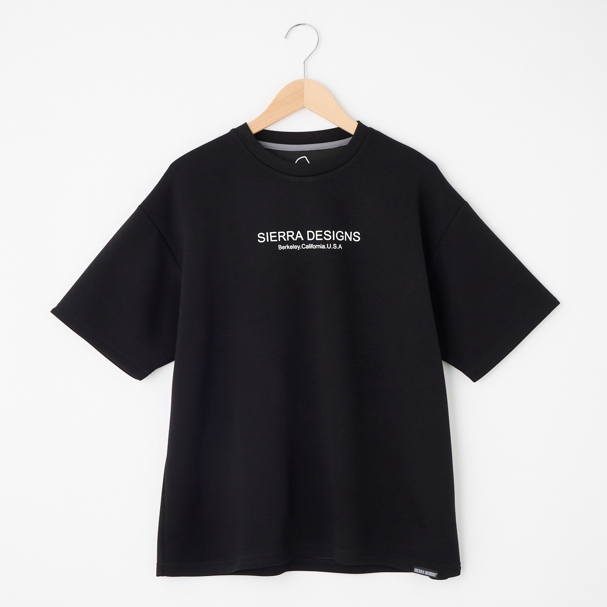 SIERRA DESIGNS(シエラデザインズ)  バックプリントTシャツ マウンテン(クロ-L)