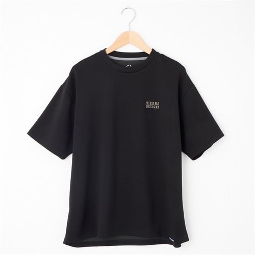 SIERRA DESIGNS(シエラデザインズ)  胸ロゴTシャツ(クロ-M)