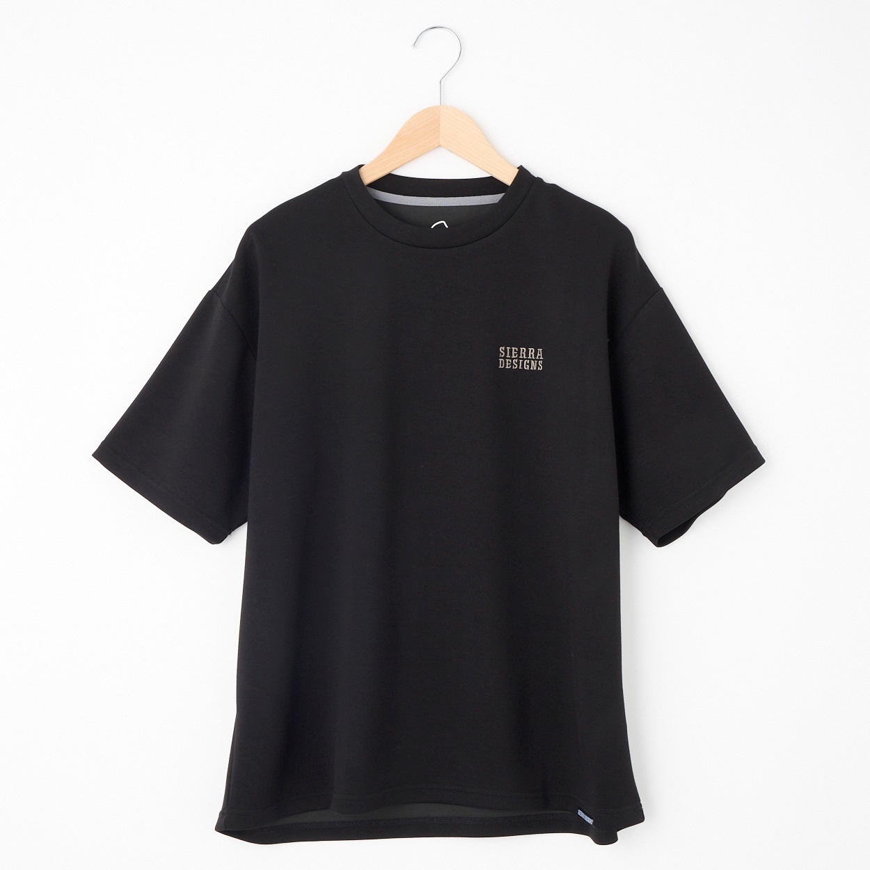 SIERRA DESIGNS(シエラデザインズ)  胸ロゴTシャツ(クロ-LL)