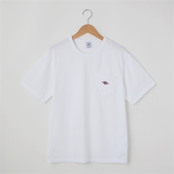 LUMBER(ランバー) POCKET EMBLEM Tシャツ(シロ-S)