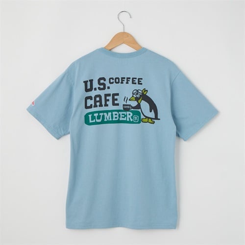 LUMBER(ランバー) U.S COFFEE CAFÉ Tシャツ