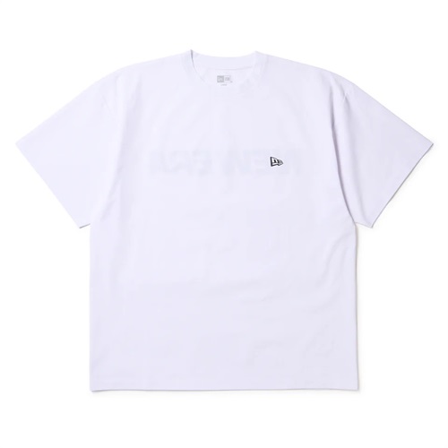 NEWERA(ニューエラ) 半袖 ユーティリティー オーバーサイズド Tシャツ Wordmark Logo ホワイト アウトドア