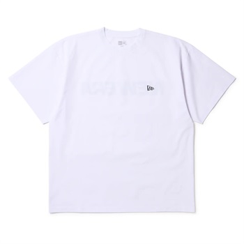 NEWERA(ニューエラ) 半袖 ユーティリティー オーバーサイズド Tシャツ Wordmark Logo ホワイト アウトドア(シロ-M)
