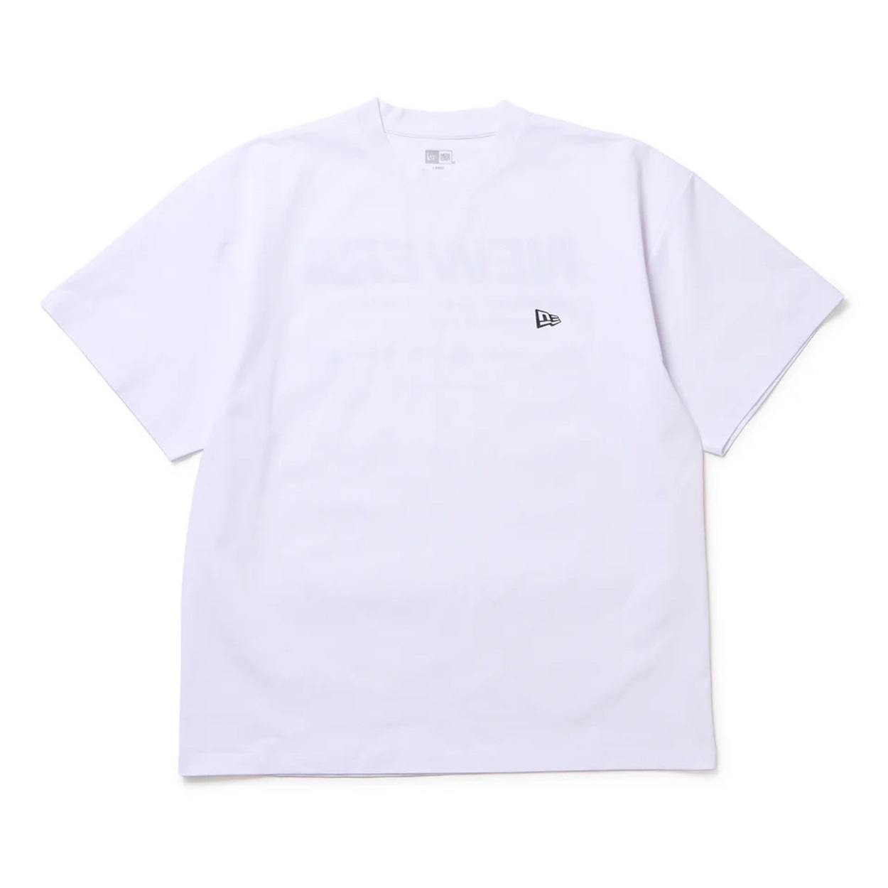 NEWERA(ニューエラ) 半袖 ユーティリティー オーバーサイズド Tシャツ Archive Logo ホワイト アウトドア(シロ-L)