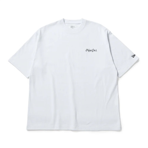 NEWERA(ニューエラ) 半袖 オーバーサイズド コットン Tシャツ Logo Archive ホワイト