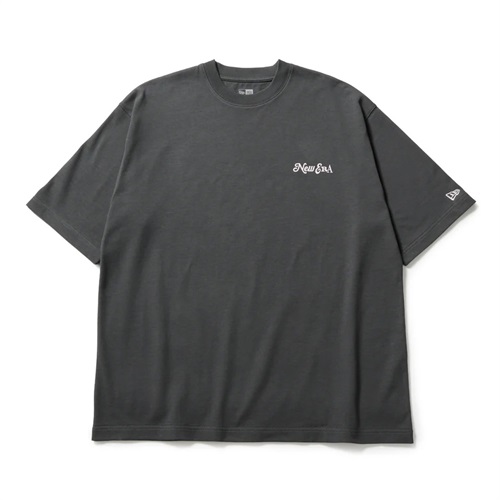 NEWERA(ニューエラ) 半袖 オーバーサイズド コットン Tシャツ Logo Archive グラファイト
