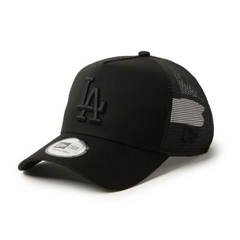 NEWERA(ニューエラ) 9FORTY A-Frame トラッカー ロサンゼルス･ドジャース ブラック/ブラック(ブラック-フリー)
