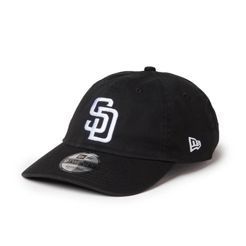 NEWERA(ニューエラ) 9TWENTY ウォッシュドコットン サンディエゴ･パドレス ブラック/ホワイト