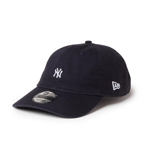 NEWERA(ニューエラ) 9TWENTY ウォッシュドコットン Mini Logo ニューヨーク･ヤンキース ネイビー/ホワイト
