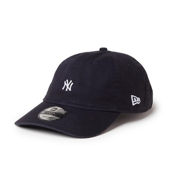 NEWERA(ニューエラ) 9TWENTY ウォッシュドコットン Mini Logo ニューヨーク･ヤンキース ネイビー/ホワイト(ネイビー-M/L)