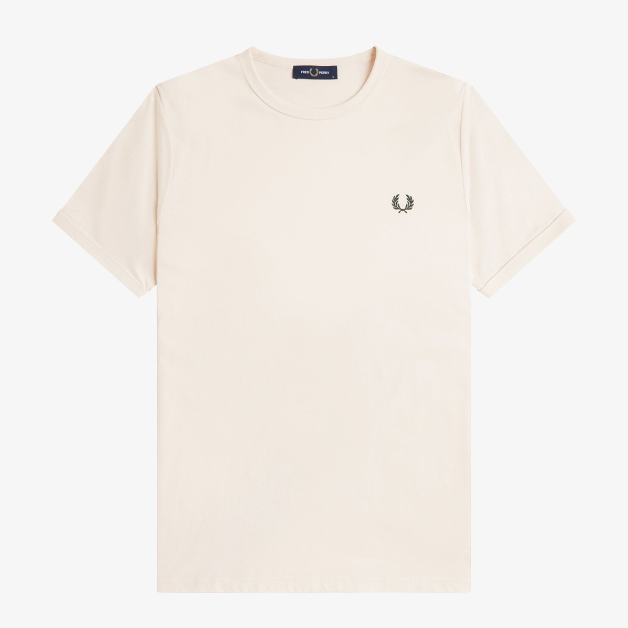 FRED PERRY(フレッドペリー) RINGER T-SHIRT(シロ-M)