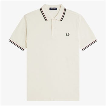 FRED PERRY(フレッドペリー) TWIN TIPPED FRED PERRY SHIRT(シロ-S)