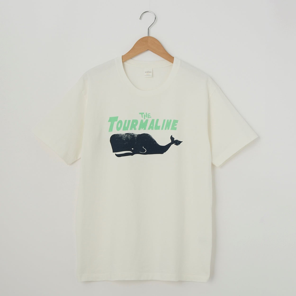 ARMERS ホエール Tシャツ メンズ(シロ-L)
