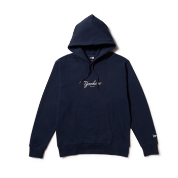 NEWERA(ニューエラ) 裏毛 スウェット プルオーバーフーディー<06 V従販>(ネイビー-M)