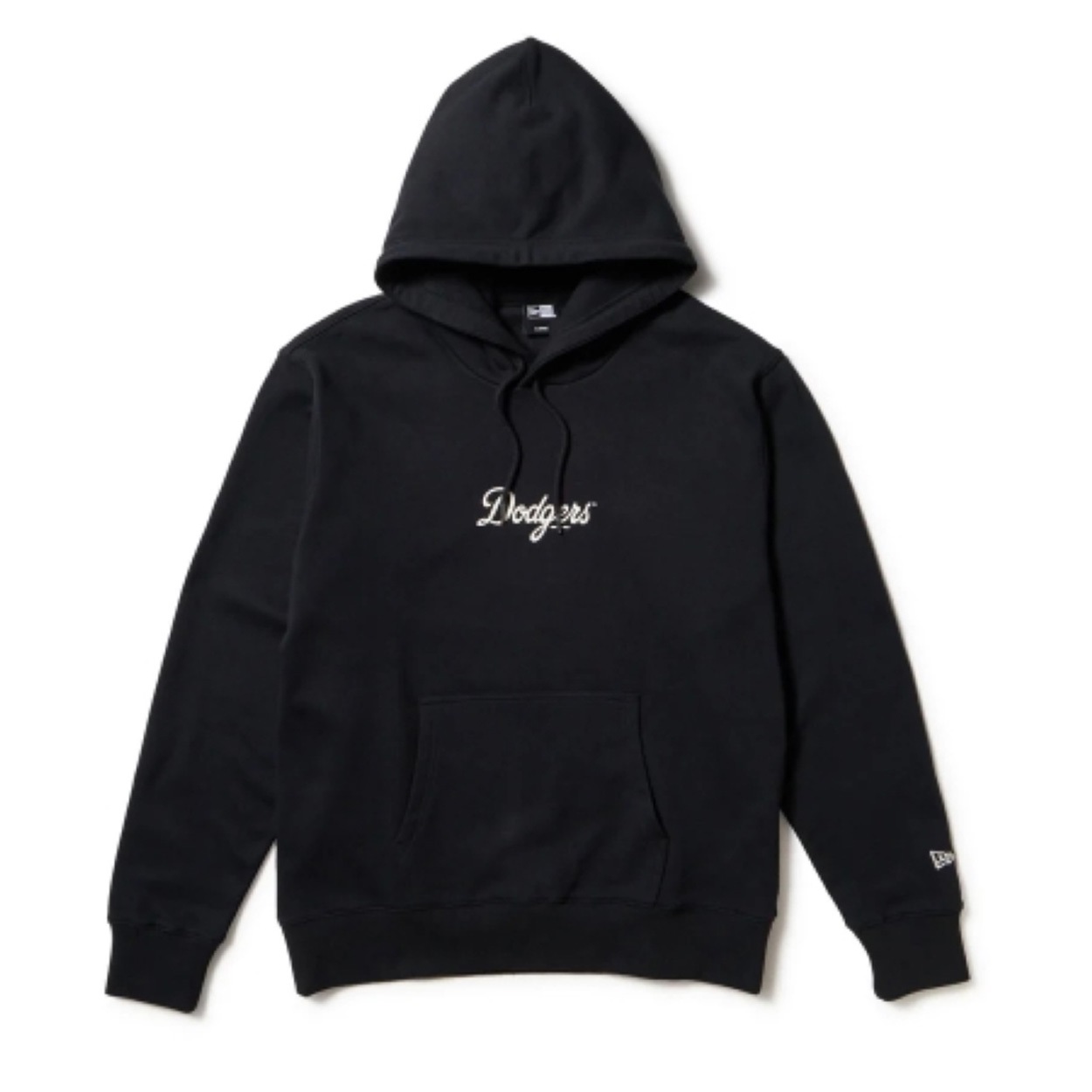 NEWERA(ニューエラ) 裏毛 スウェット プルオーバーフーディー<06 V従販>(クロ-M)