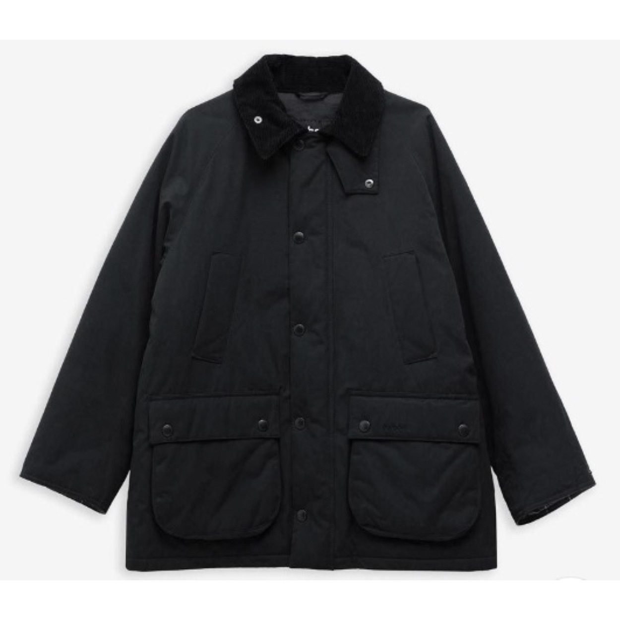 Barbour(バブワー) BEDALE(ビデイル) 中綿ジャケットオーバーサイズ<06 V従販>(009（BLK）-38)