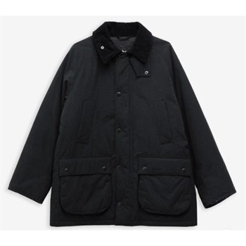Barbour(バブワー) BEDALE(ビデイル) 中綿ジャケットオーバーサイズ<06 V従販>(009（BLK）-38)