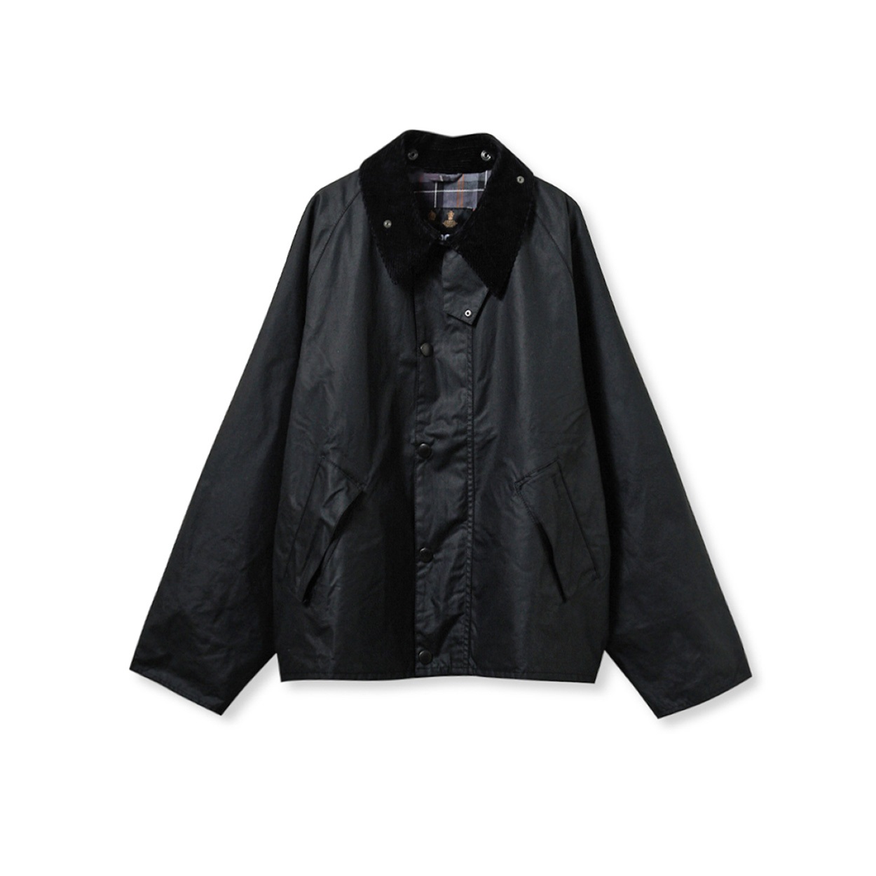 Barbour(バブワー) TRANSPORT(トランスポート) ワックスショートジャケット<06 V従販>(009（BLK）-38)