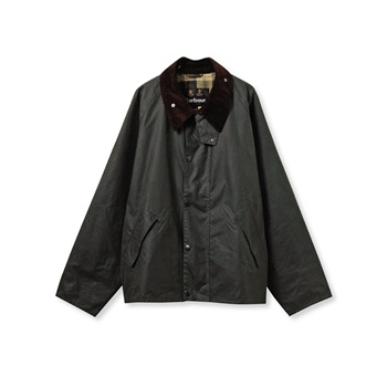 Barbour(バブワー) TRANSPORT(トランスポート) ワックスショートジャケット<06 V従販>(024（GRN）-38)