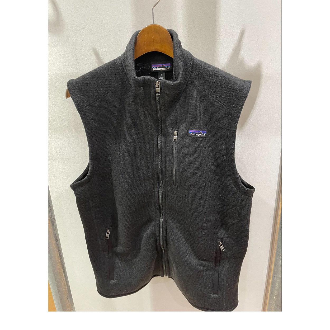 Patagonia(パタゴニア) メンズ・ベター・セーター・ベスト <06 V従販>(BLK-M)