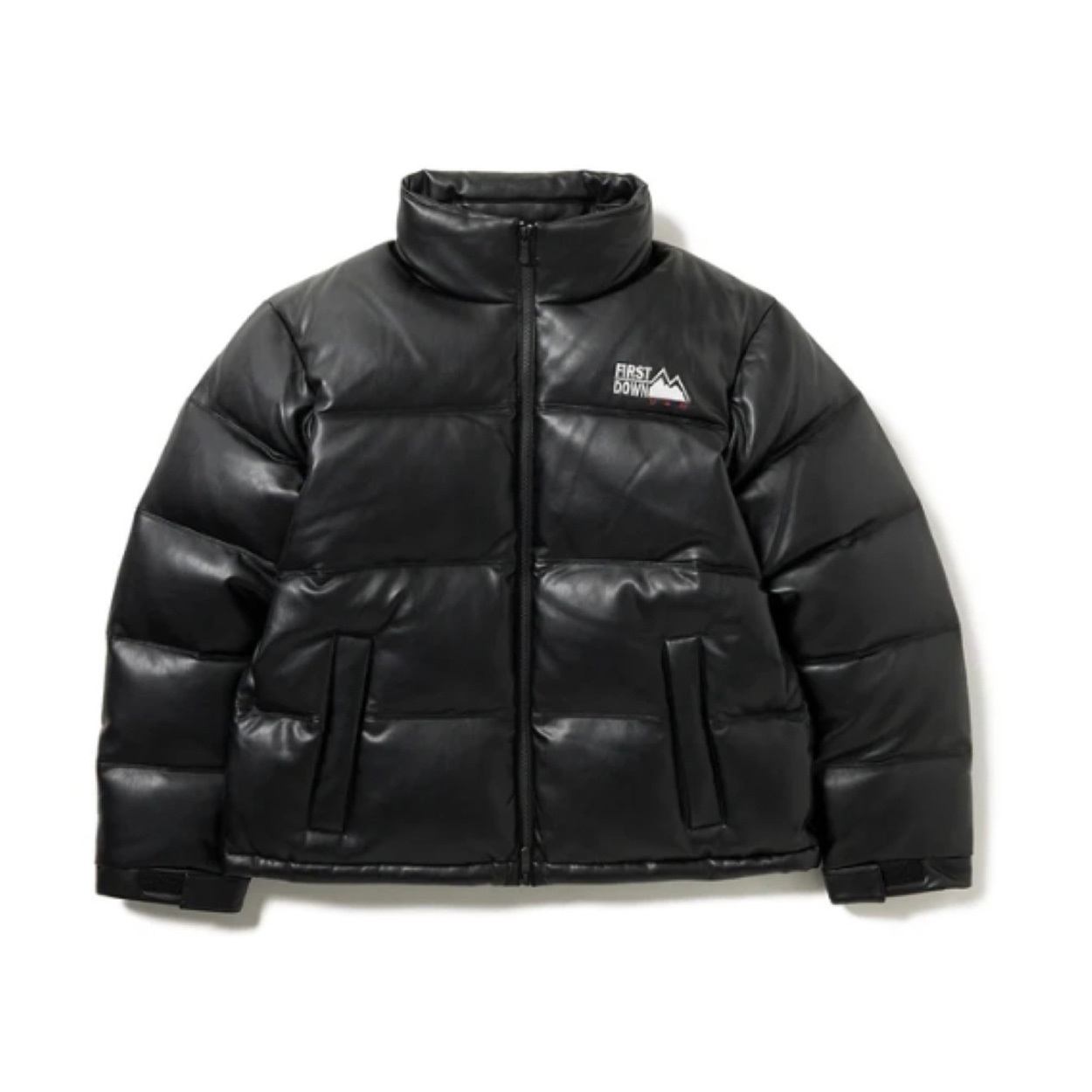 FIRST DOWN(ファーストダウン) BUBBLE DOWN JKT COLOR LEATHER<06 V従販>(クロ-L)