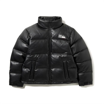 FIRST DOWN(ファーストダウン) BUBBLE DOWN JKT COLOR LEATHER<06 V従販>(クロ-L)