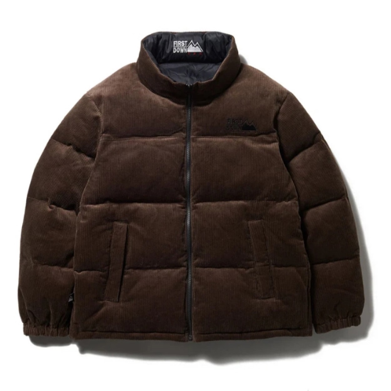 FIRST DOWN(ファーストダウン) BUBBLE DOWN JKT CORDUROY<06 V従販>(チャ-M)