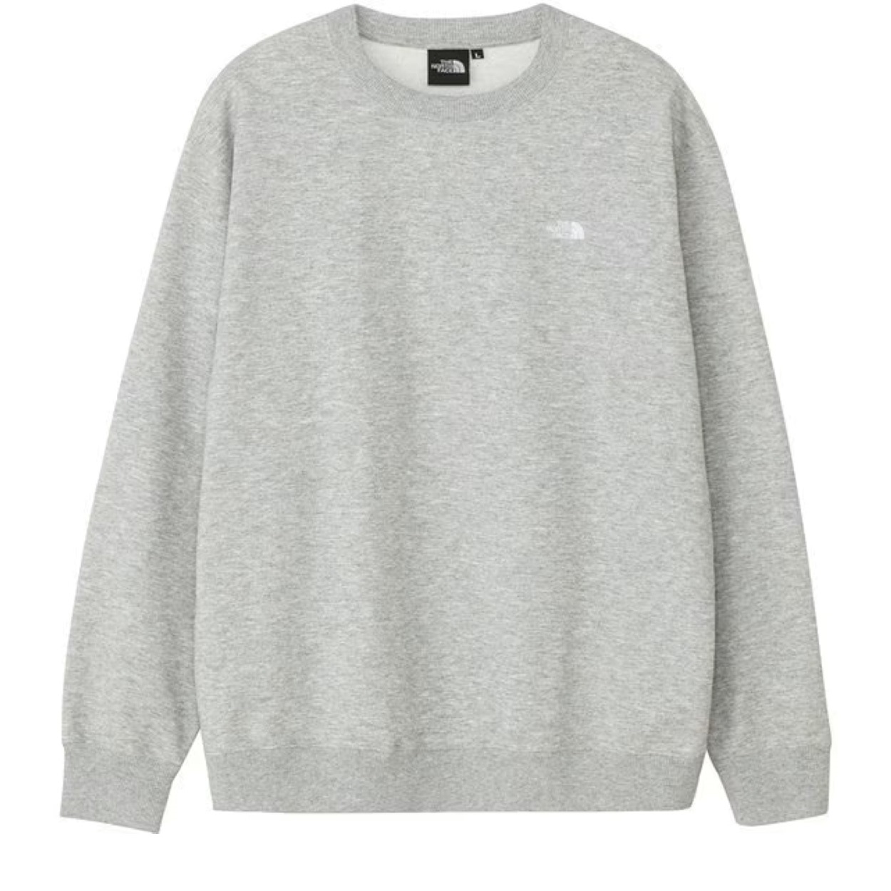 THE NORTH FACE(ノースフェイス) スモールロゴヘザースウェットクルー<06 V従販>(Z-LL)