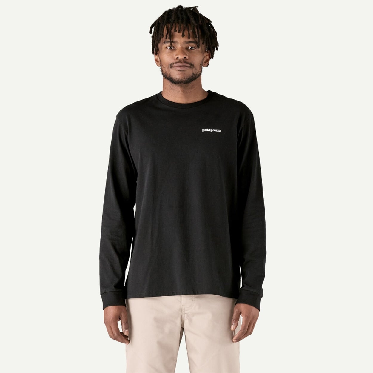 patagonia(パタゴニア) メンズ・ロングスリーブ・P-6ロゴ・レスポンシビリティー<06 V従販>(Black-S)