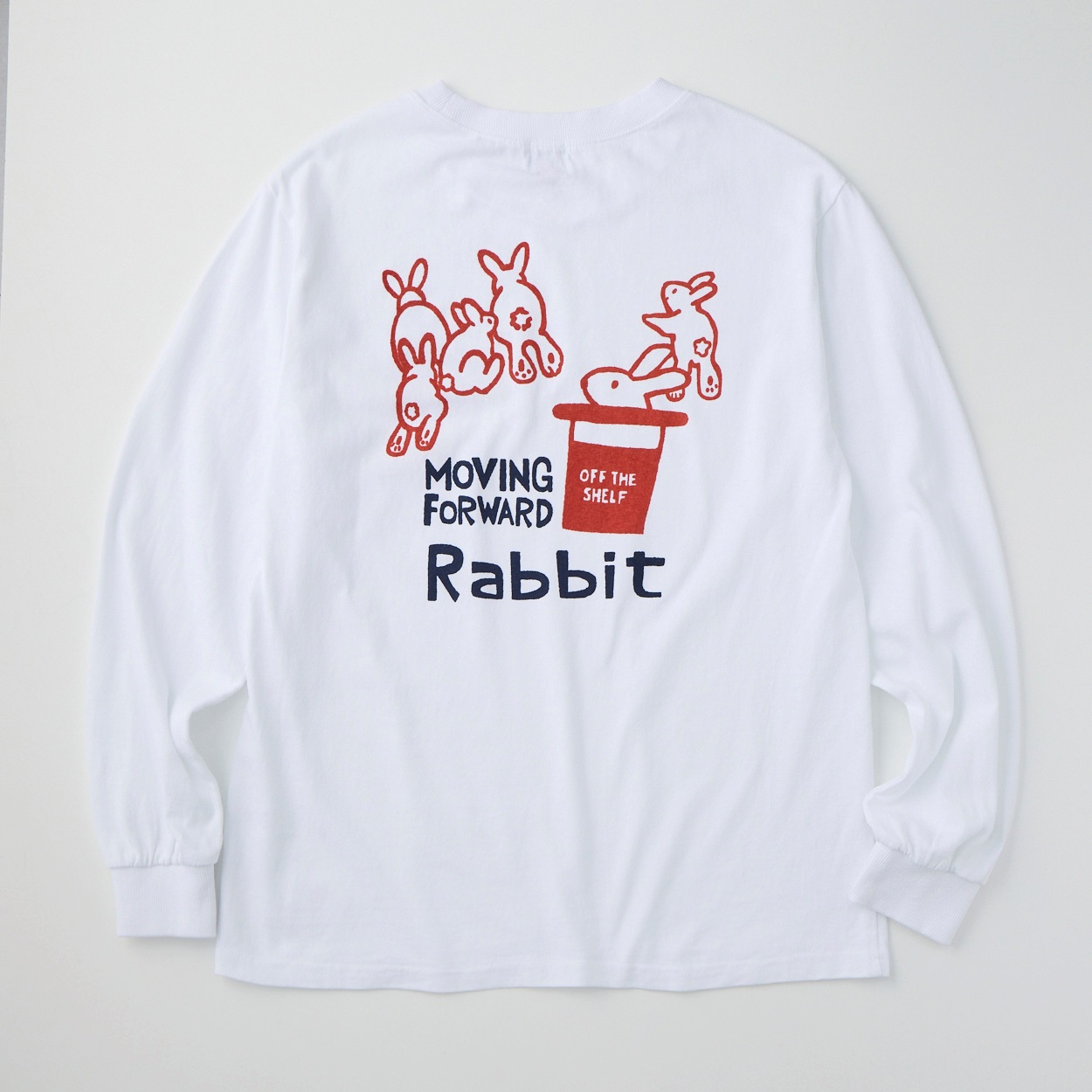LUMBER(ランバー) プリントロンT マジックラビット(シロ-L)