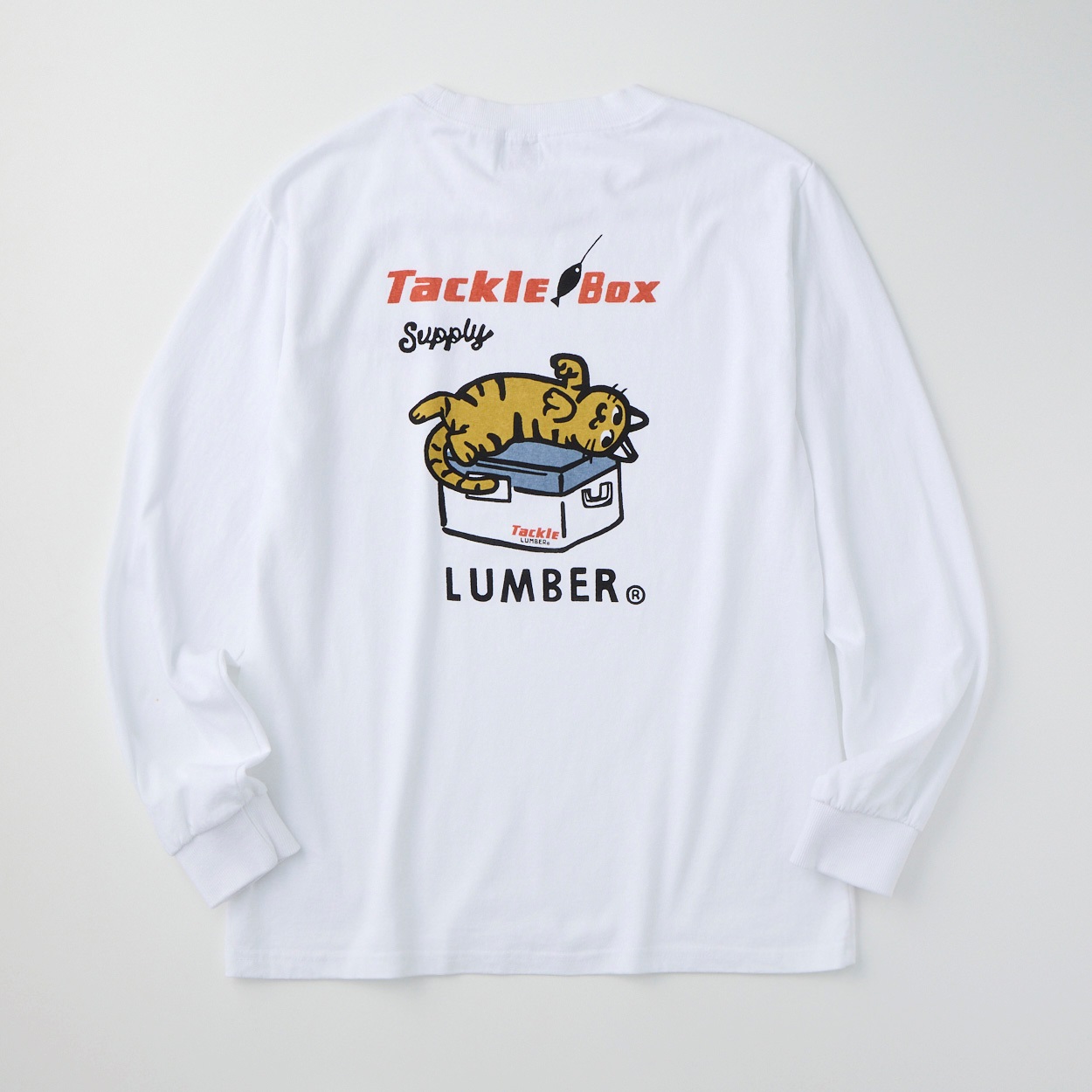 LUMBER(ランバー) プリントロンT タックルボックス(シロ-L)