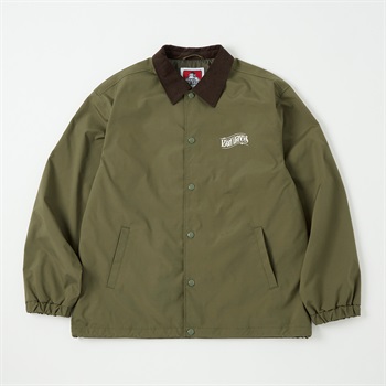 BEN DAVIS(ベンディビス) OLD SIGN COACHES JACKET(カーキ-M)