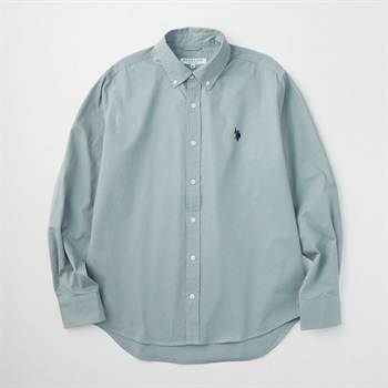 U.S.POLO ASSN.(ユーエスポロアッスン) 長袖シャツ(Ａアオ-M)