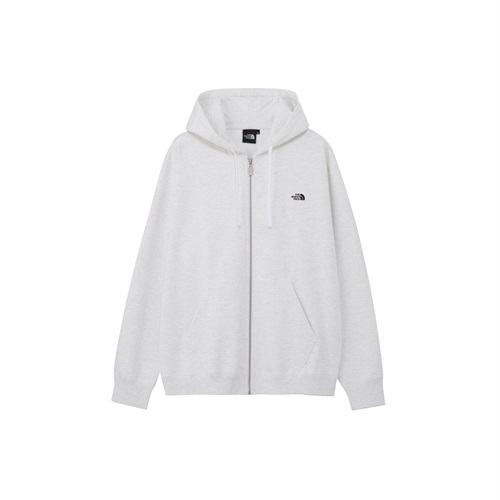 （9月中旬以降 取扱い開始予定）THE NORTH FACE(ノースフェイス) Small Logo Heather Sweat Full Zip Hoodie