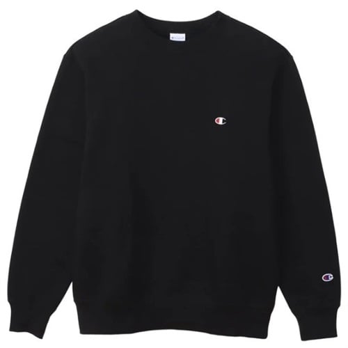 Champion(チャンピオン) クルーネックスウェット(クロ-M)