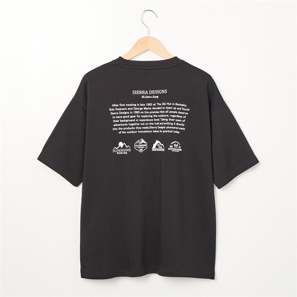 SIERRA DESIGNS(シェラデザイン) 別注 接触冷感 アイコンロゴTシャツ