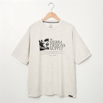 SIERRA DESIGNS(シェラデザイン) 別注　接触冷感 フォレストロゴTシャツ