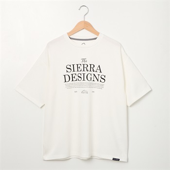 SIERRA DESIGNS(シェラデザイン) 別注　接触冷感 ロゴTシャツ