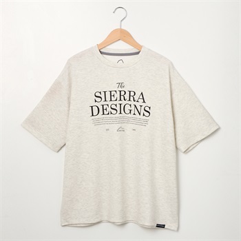 SIERRA DESIGNS(シェラデザイン) 別注　接触冷感 ロゴTシャツ
