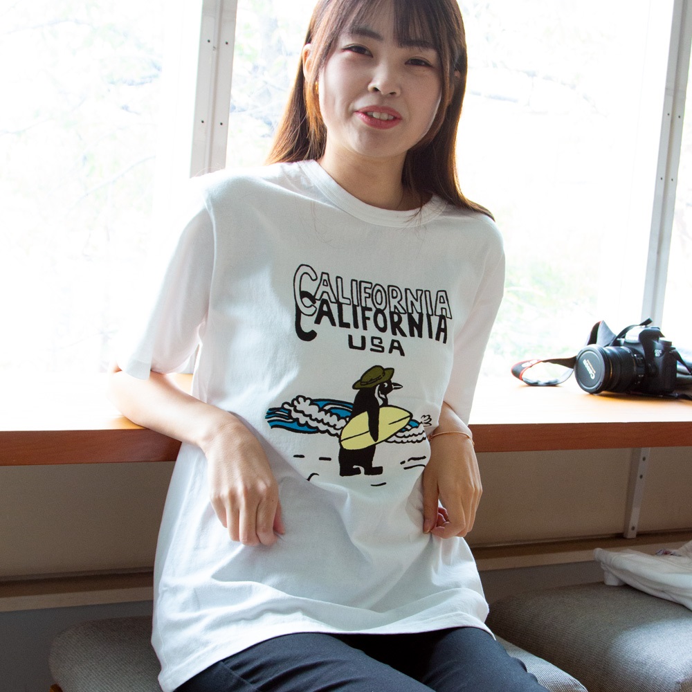 LUMBER(ランバー) プリントTシャツ SURF PENGIUIN | イオン