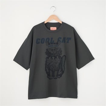 アニマル前後プリント ビッグTシャツ