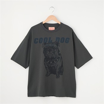 アニマル前後プリント ビッグTシャツ