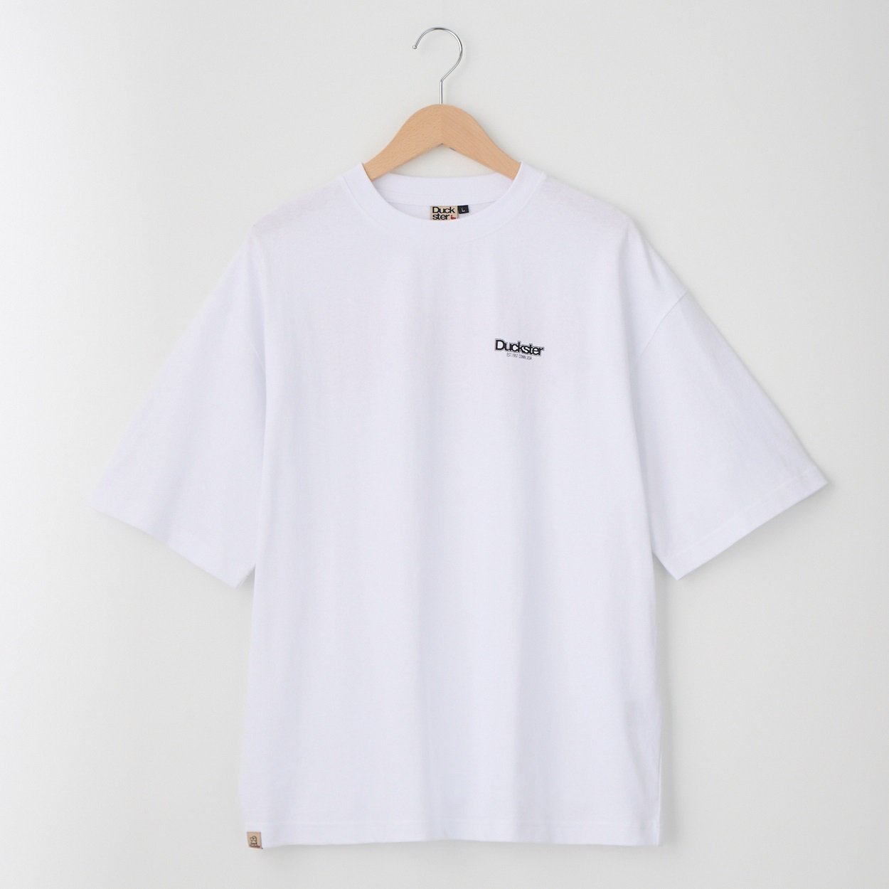 Duckster(ダックスター) CHUNK Tシャツ(シロ-L)